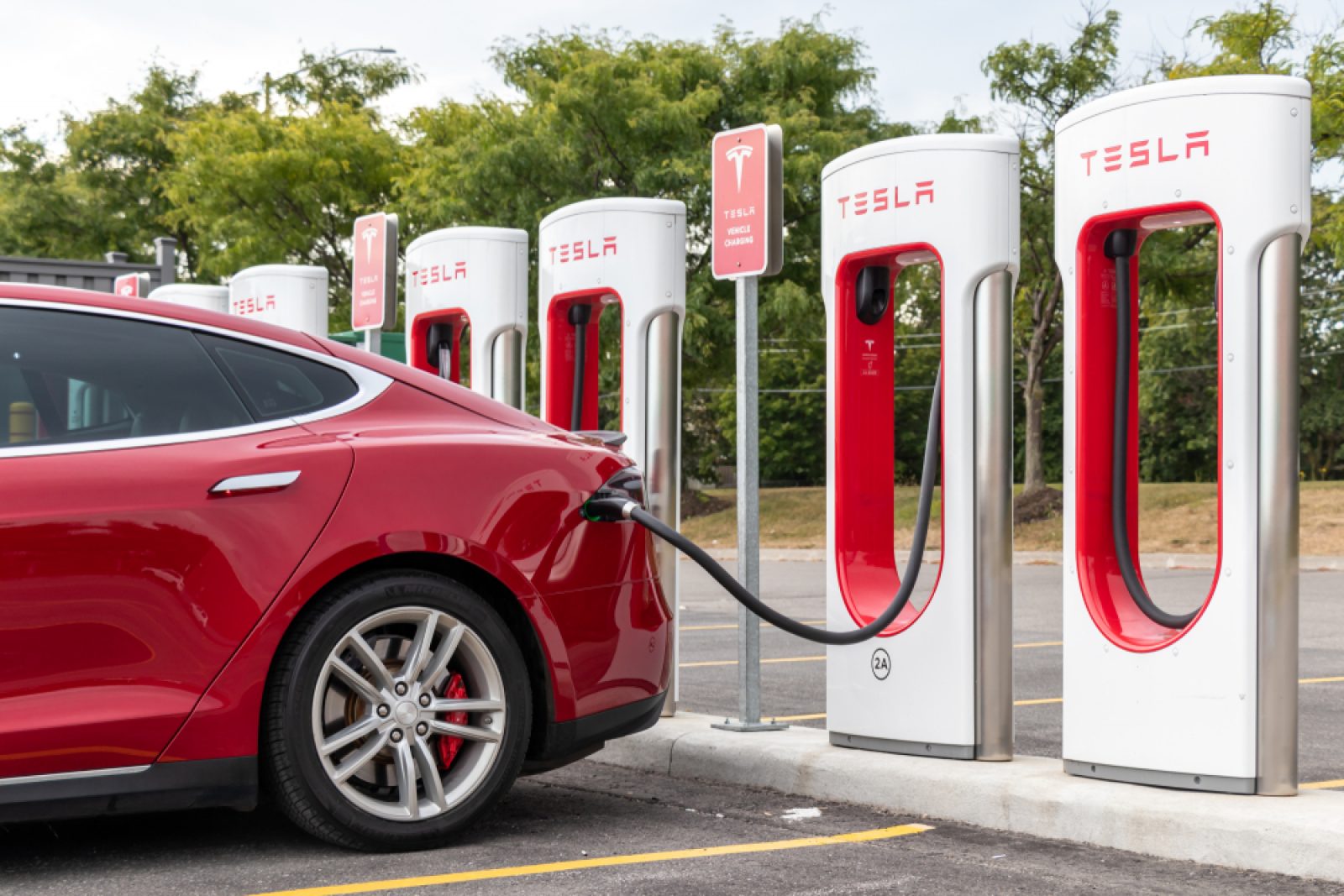 By 2025, Volkswagen plans to release an adapter that facilitates access to Tesla’s Supercharger network